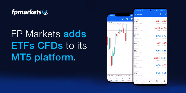 FP Markets adds ETFs CFDs to its MT5 platform