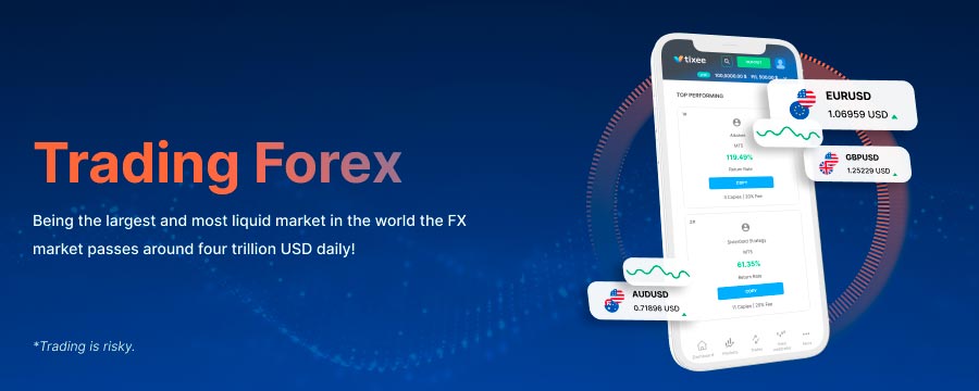 The FX market is the world’s largest and most heavily traded market