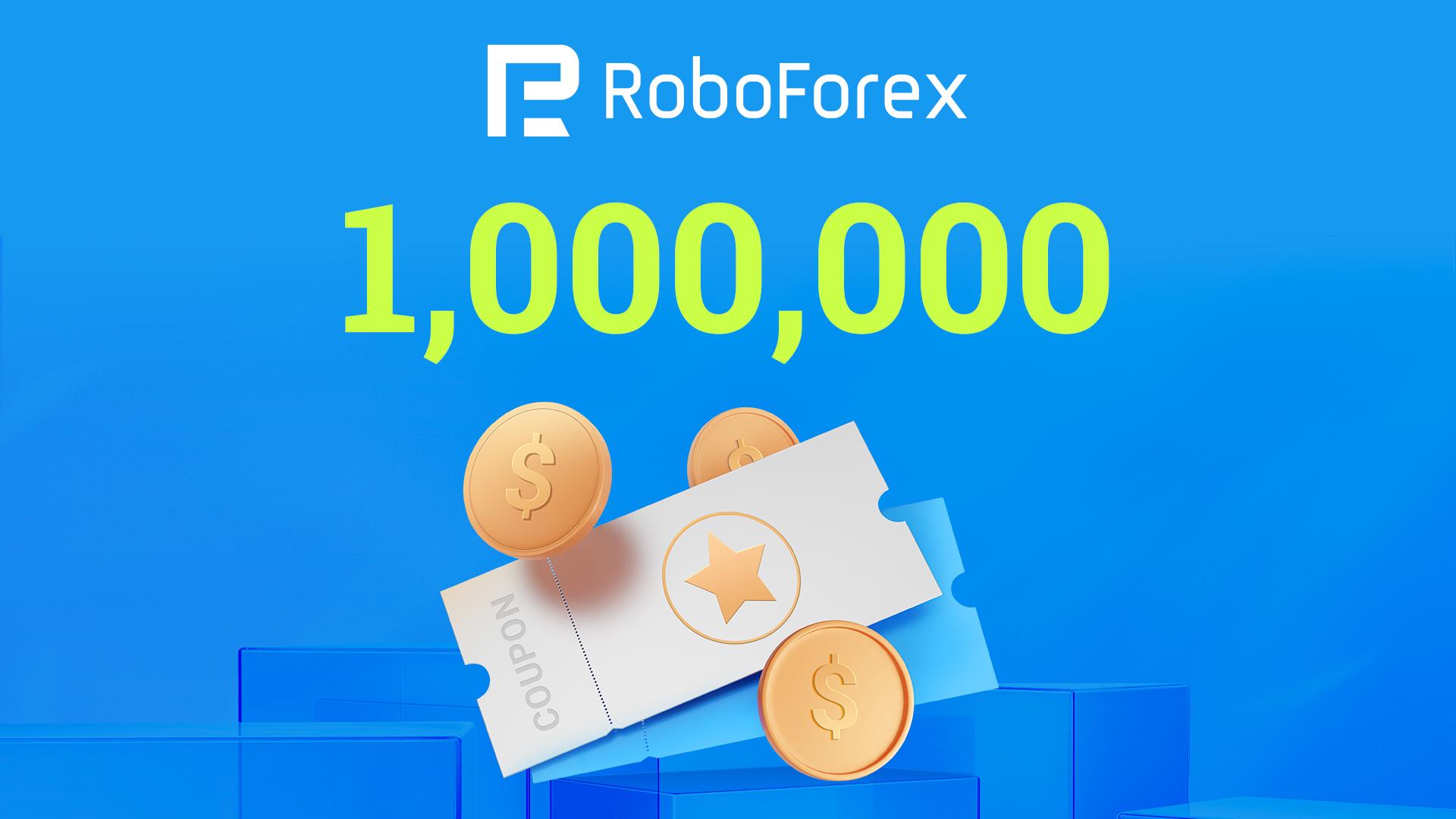 1,000,000 USD Promotion for RoboForex Partners