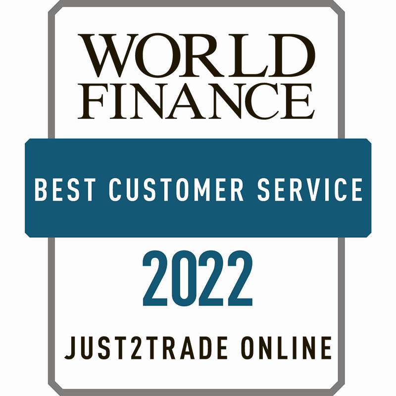 Just2Trade has received Best Customer Service award