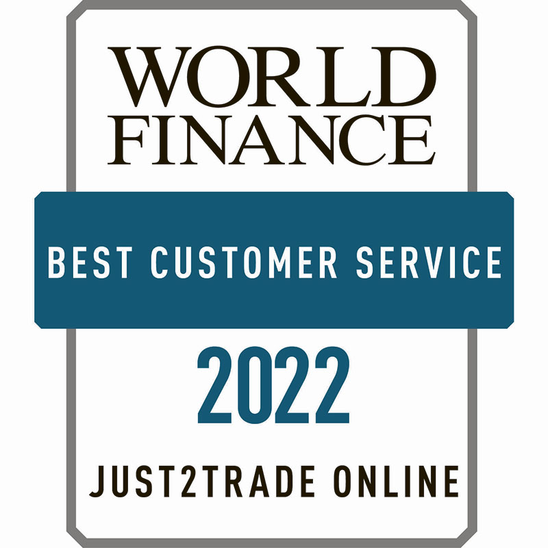 Just2Trade has received Best Customer Service award
